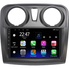 Myway Dacia Lodgy Android 12 Kablosuz Carplay Navigasyon Multimedya Ekran Teyp - MY-0609W-DACİA Lodgy