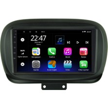 Myway Fıat 500X Android 12 Kablosuz Carplay Navigasyon Multimedya Ekran Teyp - MY-0609W-FIAT 500X