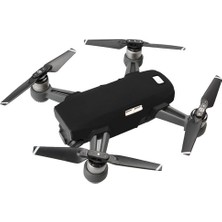 Profisher Djı Spark Silikon Gövde Koruyucu Kılıf Darbe Toz Koruma  Siyah