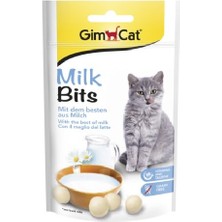 Gimcat Milk Bits Sütlü Kedi Ödül Tableti 40 gr x 2 Adet