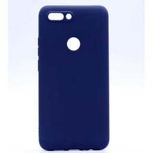 noktaks - Casper Via F2 - Kılıf Mat Renkli Esnek Premier Silikon Kapak - Lacivert - T1621