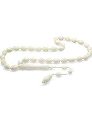 Okyanus Silver Sistemli Arpa Kesim Deve Kemiği Tesbih