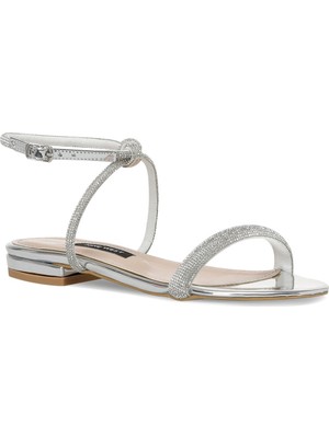 Nine West Selgen 2pr Gümüş Kadın Topuklu Ayakkabı