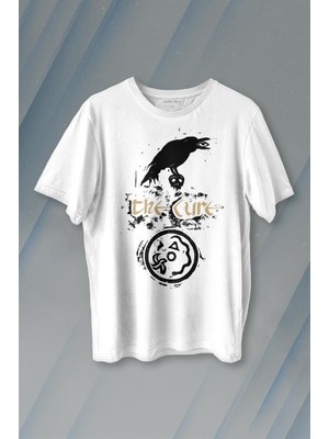 Kendim Seçtim The Cure Crown Music Rock Baskılı Tişört T-Shirt