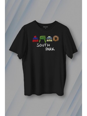 Kendim Seçtim South Park Kenny Cartman Kyle Stan Dizi Film Baskılı Tişört T-Shirt