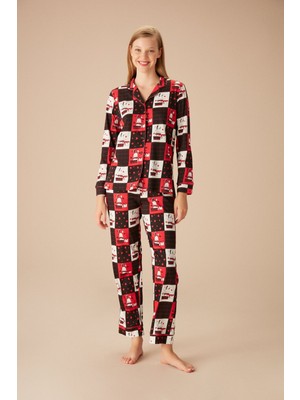 Suwen Bunny Maskülen Pijama Takımı