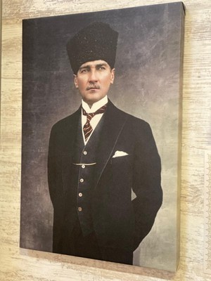 Express Atatürk Canvas (Kanvas) Tablo (40X50), (50X70), (75X100) Ölçülü