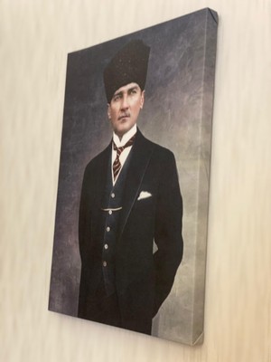 Express Atatürk Canvas (Kanvas) Tablo (40X50), (50X70), (75X100) Ölçülü