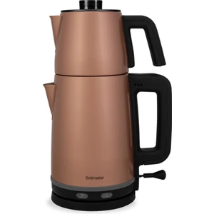 Sefam 2200W Damlatmaz 25 Bardak Kapasiteli Çelik Çay Makinesi ve Su Isıtıcısı BY-5314G