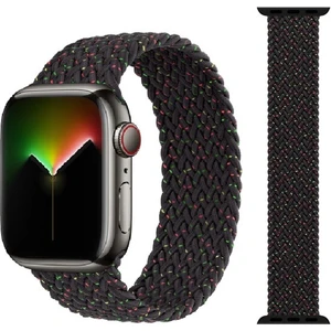 Cool Cold Apple Watch 38/40/41 mm Seri 10-42mm 1 2 3 4 5 6 Se 7 8 9 Uyumlu Esnek Örgü  Kordon