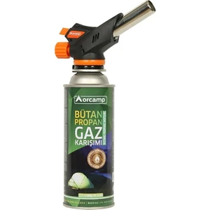 Orgaz CX-500+227 gr Tüp Çakmaklı Pürmüz Set, Başlık + Tüp
