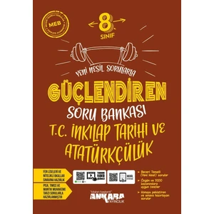 Ankara Yayıncılık 8.Sınıf  LGS Güçlendiren Inkılap Tarihi Soru Bankası