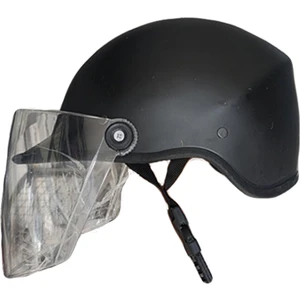 Jokey Kask Camlı Mat Siyah (Yerli Üretim)