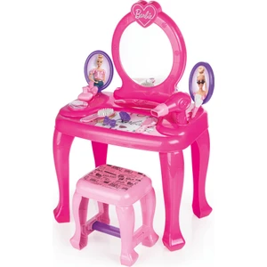 Barbie Ayaklı Makyaj Masası ve Sandalye Seti