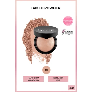 Baked Powder Işıltılı Bitişli Fırınlanmış Toz Pudra - 01 Stardust
