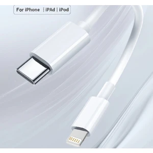 Ata Elektronik Type-C To Lightning 1 Metre 2.4 Amper Iphone Carplay Uyumlu Ipad Şarj Aleti Kablo Iphone Şarj Kablo - Type-C Ios