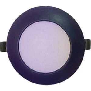 3W Tasarruflu LED Yuvarlak Siyah Kasa Beyaz Işık Sıva Altı Slim Panel Tavan Armatürü