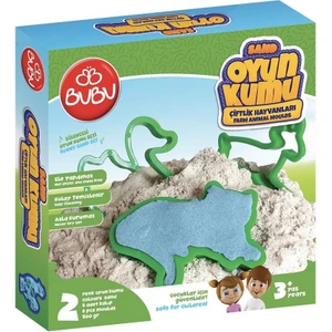 Oyun Kumu ve Çiftlik Hayvan Kalıplı Seti 500 Gr.