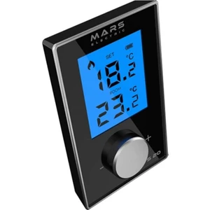 S20 Kablosuz Dijital Oda Termostatı Siyah