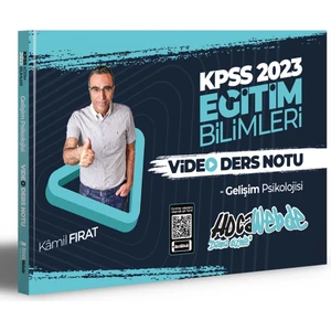 Hocawebde Yayınları 2023 KPSS Eğitim Bilimleri Gelişim Psikolojisi Video Ders Notları