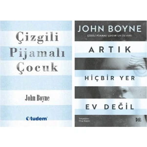 Çizgili Pijamalı Çocuk Set - "artık Hiçbir Yer Ev Değil" (Devam K