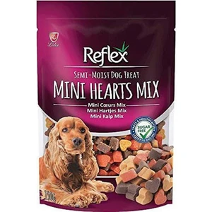 Semi Moist Mini Kalp Mix Köpek Ödül Maması 150GR