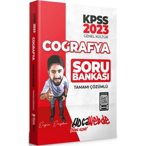 Hocawebde Yayınları KPSS 2023 Coğrafya Tamamı Çözümlü Soru Bankası