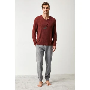 Erkek Uzun Kollu Pijama Takımı 429