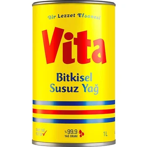 Bitkisel Susuz Margarin 1 Lt