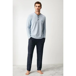 Erkek Uzun Kollu Pijama Takımı 426