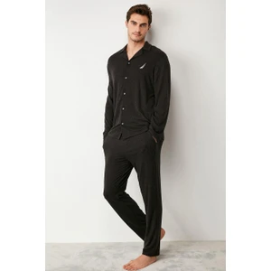 Erkek Uzun Kollu Pijama Takım 418