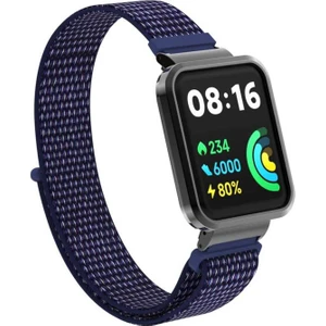 Xiaomi Redmi Watch 2 Lite Hasırlı Kordon Woven Sport Loop Lacivert