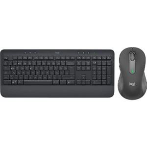 Signature K650 + M650 L Büyük Boy Siyah Kablosuz Klavye-Mouse Seti