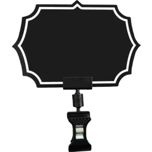 MT Pvc Yaz Sil Yıldız Etiket ve Mini Mandal Etiket Tutucu 10 Lu Set