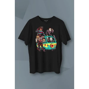 Kendim Seçtim Korku Filmi Halloween Chucky Freddy Cadılar Movie Film Sinema Baskılı Tişört T-Shirt