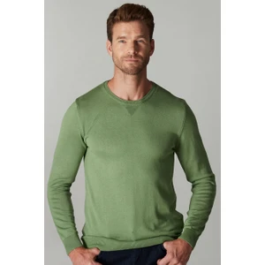 Slim Fit Dar Kesim Bisiklet Yaka Erkek Kazak
