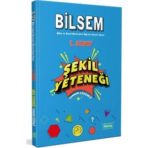 Marka Yayınları 1. Sınıf Bilsem Hazırlık Şekil Yeteneği Tamamı Çözümlü