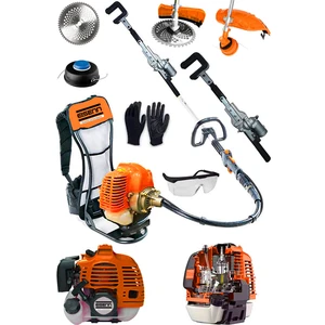 Alman Prof Oliven 20 Hp Zeytin Silkme Makinası + Sırt Tipi Benzinli Motorlu Tırpan