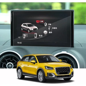 Audi Q2 2018 2020 7 Inç Navigasyon Temperli Ekran Koruyucu