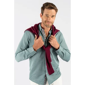 Klasik Fit Rahat Kesim Poplin Oxford Erkek Gömlek