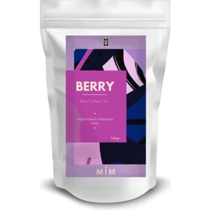 Mim and More Berry Tea - Böğürtlenli Hibiskus Çayı, 100 Gr