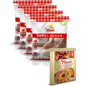 Kolay Hamur 4 x 35 gr + Instant Maya 3 x 11 gr