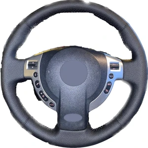 İskender Oto Aksesuar Nissan Qashqai 2007-2013 Kromlu Direksiyon Tam Uyumlu Spor Deri Direksiyon Kılıfı