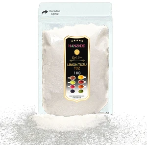 Hanzade Bitkisel Limon Tuzu Toz 1 kg