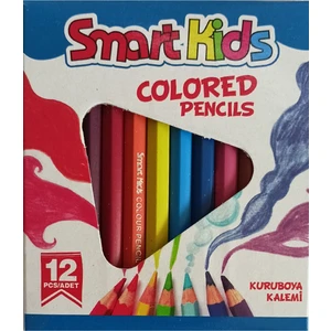 Smart Kids Kuru Boya Kısa 12 Renk