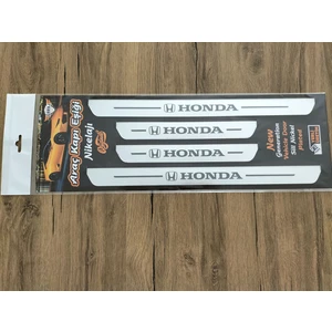 Bi Dünya Trend Honda Jazz Özel Kapı Eşik Yazısı Krom