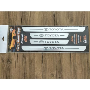 Bi Dünya Trend Toyota Verso Özel Kapı Eşik Yazısı Krom