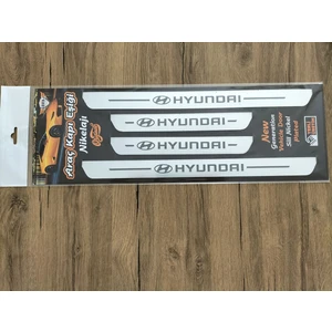 Bi Dünya Trend Hyundai Elantra Özel Kapı Eşik Yazısı Krom