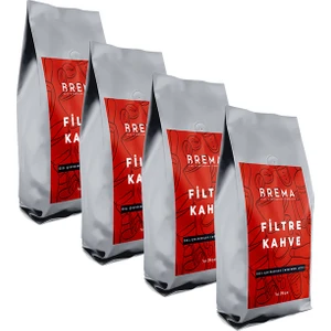 Proffessional Fi ltre Kahve 250  gr. x 4 Adet