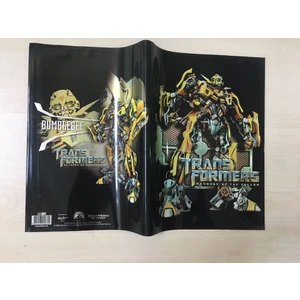 Transformers Hazır Defter ve Kitap Kabı A4 8 Adet